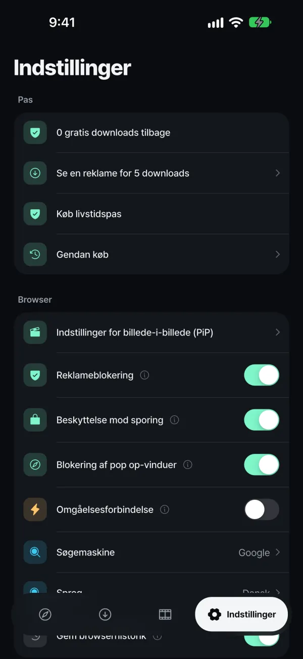 Du har kontrollen