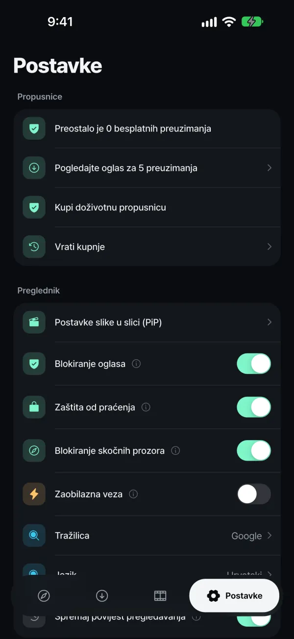 Vi imate kontrolu