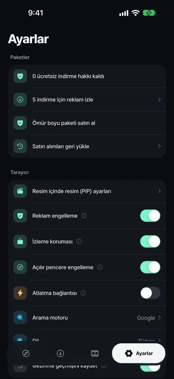 Kontrol sende